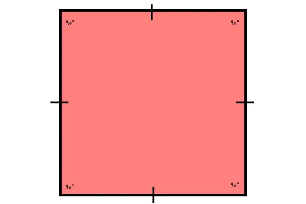 فرمول مساحت مربع و روش‌های مختلف محاسبه آن با ذکر مثال