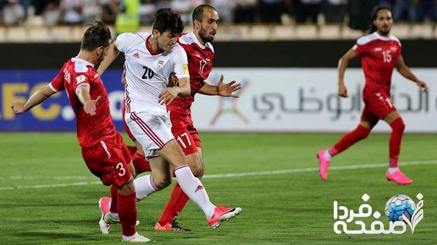 زمان بازی ایران و سوریه