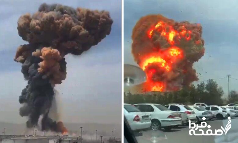 انفجار بندرعباس