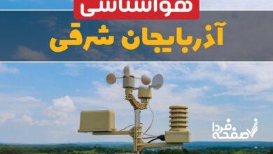 هواشناسی آذربایجان شرقی