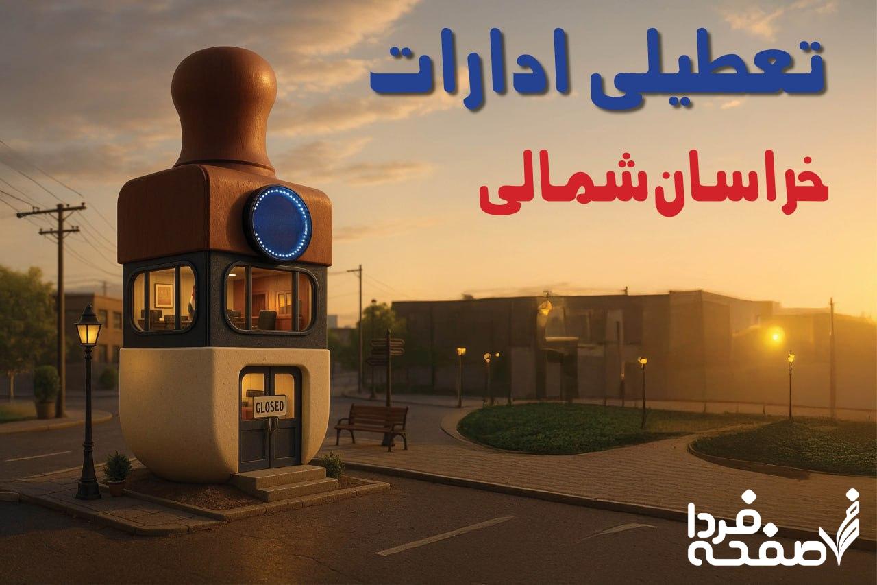 تعطیلی ادارات خراسان شمالی