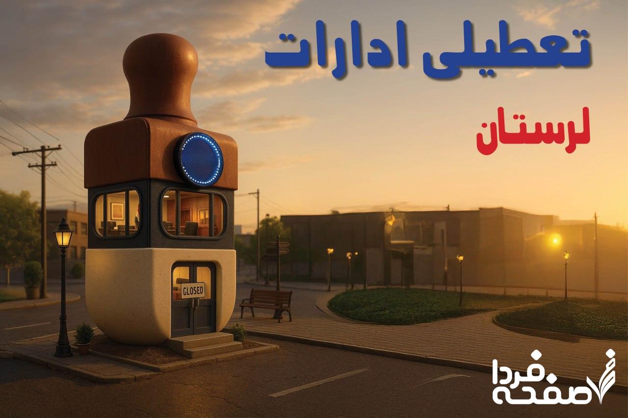 تعطیلی ادارات لرستان