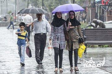 وضعیت آب و هوا امروز سه‌شنبه ۷ مهر ۱۴۰۴