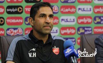 هاشمیان:به خاطر پول در پرسپولیس نیستم/نه از داور انتقاد می‌کنم نه از زمین!