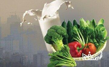 این خوراکیها علیه آلودگی هوا به ریه کمک میکند