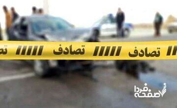 برخورد وحشتناک پراید با کارگران آسفالت‌کار در اتوبان زین‌الدین/ ۸ نفر کشته و مصدوم شدند
