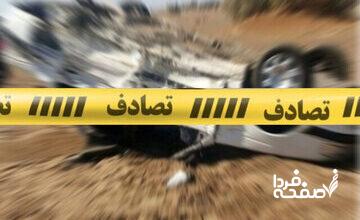 واژگونی خودرو موجب مرگ یک معلم شد/ عکس