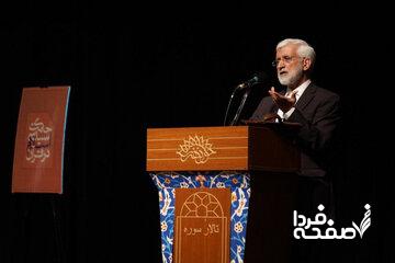 جلیلی: مردم در سال ۵۷ علیه نظم ناعادلانه ایستادند/ اگر نتیجه تعامل، تسلیم در برابر ظلم و سازش با ظالم باشد، قابلقبول نیست