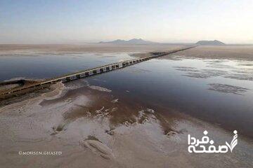 خبر بد از دریاچه ارومیه/ دریاچه تمام شد، مشکلات آغاز