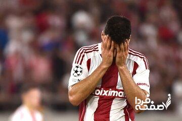 عکس| طارمی برای آزمون متاسف شد