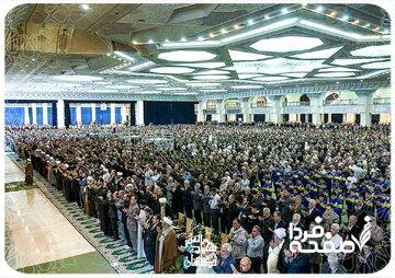 واکنش در نماز جمعه به حمله کاروان صمود با شعار «مرگ بر آمریکا» و «مرگ بر اسرائیل»