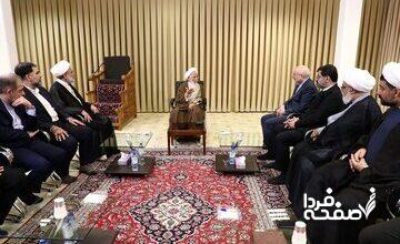 آیت الله جوادی آملی در دیدار با قالیباف؛ پاکی مملکت در گرو طهارت و پاکی مدیران و مسئولان است
