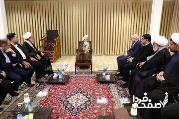 آیت الله جوادی آملی در دیدار با قالیباف؛ پاکی مملکت در گرو طهارت و پاکی مدیران و مسئولان است