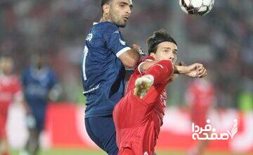 جدول رده‌بندی لیگ برتر بعد از تساوی پرسپولیس
