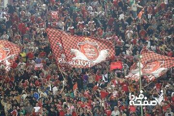 عکس| لحظه فرار پرسپولیس از شکست در تهران