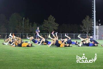 برنامه روز اول تمرین تیم ملی