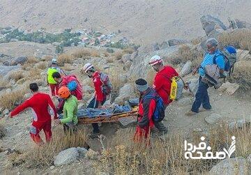 سقوط مرگبار زن کوهنورد در ارتفاعات برفخانه طزرجان