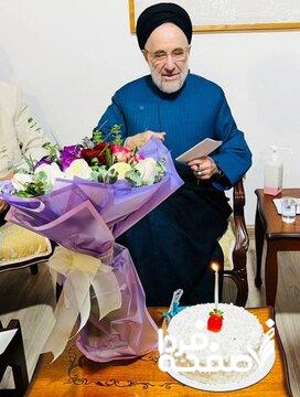 جشن تولد ۸۲ سالگی خاتمی + عکس