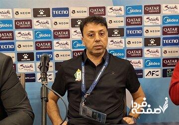 صحبتهای سرمربی و دروازهبان الوحدات اردن قبل از دیدار با استقلال