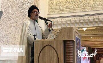 امام جمعه شیراز: زمان شاه مردم در فقر وفلاکت بودند اما پس از انقلاب اسلامی مردم در رفاه هستند/ تل‌آویو و حیفا به یاری خدا با خاک یکسان خواهد شد