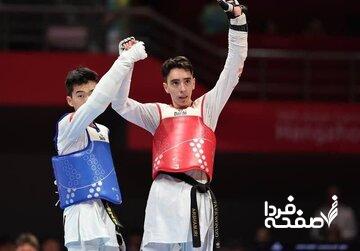 مادر قهرمان ملی پوش تکواندو: مردم ایران برای سلامتی فرزندم دعا کنند