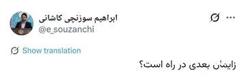 توییت عجیب و مبهم عضو شورای عالی انقلاب فرهنگی؛ زایمان بعدی در راه است! + تصویر