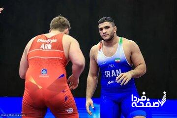 جانشین امیررضا معصومی قهرمان جهان شد