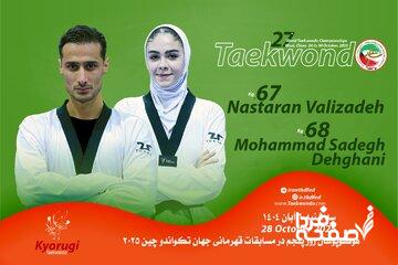 تکراری؛ حذف ۲ تکواندوکار دیگر ایران در قهرمانی جهان