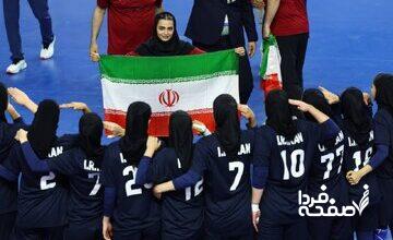 قهرمانی دختران هندبالیست ایران در بازیهای آسیایی جوانان