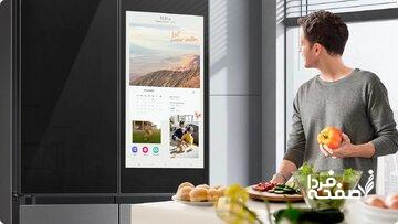 از این پس در آشپزخانه خود آگهی می‌ببینید/ یخچال‌های سامسونگ تبلیغ نشان می‌دهند