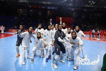 قهرمانی بدون شکست دختران هندبال ایران در بازیهای آسیایی جوانان