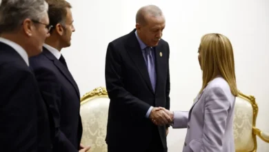 جورجیا ملونی و اردوغان