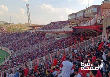 عکس| چمن خراب ورزشگاه یادگار امام تراکتور