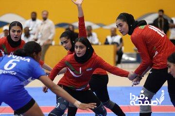 شکست کبدی‌کاران زن ایران مقابل چین‌تایپه