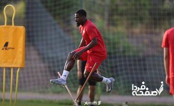 عکس | بازگشت ستاره مصدوم به تمرین پرسپولیس