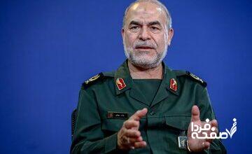 معاون سیاسی سپاه: دشمن از طریق جنگ شناختی به دنبال سیاه‌نمایی و بی‌اعتمادسازی مردم به نظام است/ دشمن با بزرگنمایی مشکلات به دنبال تضعیف ایمان مردم است