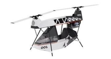 هلیکوپتر شخصی که در صندوق عقب خودرو جا میشود!