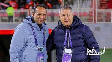 جو استادیوم عالی بود نتوانستیم تراکتور را ببریم