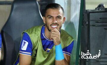 مدافع جام جهانی دیده استقلال چسبیده به نیمکت!