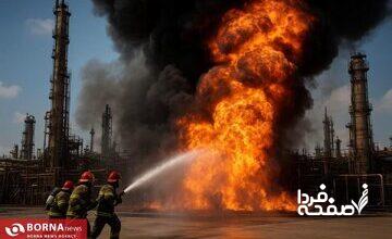 آتش‌سوزی در شرکت پالایش نفت پارسیان ایوانکی/ آمار مفقودان و مصدومان