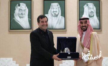 دیدار وزرای ورزش ایران و عربستان در ریاض