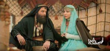 پژمان بازغی در نقش یزید و بهرام ابراهیمی در نقش معاویه