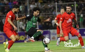 برد گران‌قیمت خیبر مقابل تراکتورِ اسکوچیچ