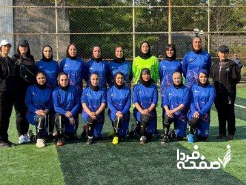 عکس | مرجانه گلچین فوتبالیست شد!