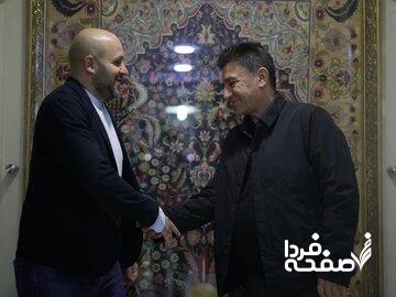 عکس| دست همکاری قلعه نویی با آنتونیو گالیاردی