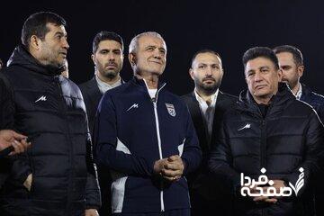 پزشکیان به اردوی تیم ملی فوتبال رفت