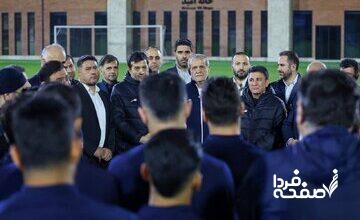 پزشکیان به ملی‌پوشان فوتبال ایران چه گفت؟