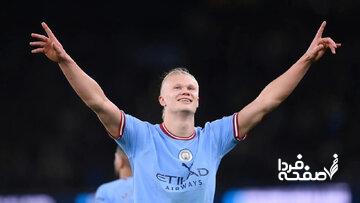 تصاویر منتخب لیگ برتر انگلیس؛ هالند و یک سیب!