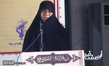 تأکید همسر شهید سردار رشید بر تربیت صحیح فرزندان؛ چنین تربیتی  زمینه‌ساز شکل‌گیری نسلی متعهد و پایدار خواهد شد