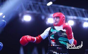 پرچم بالای موی‌تای ایران در ریاض